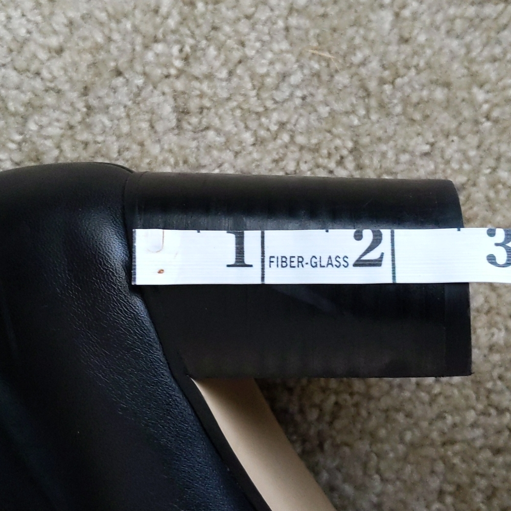 Mark Fisher black leather boots 8 - Picture 14 of 16